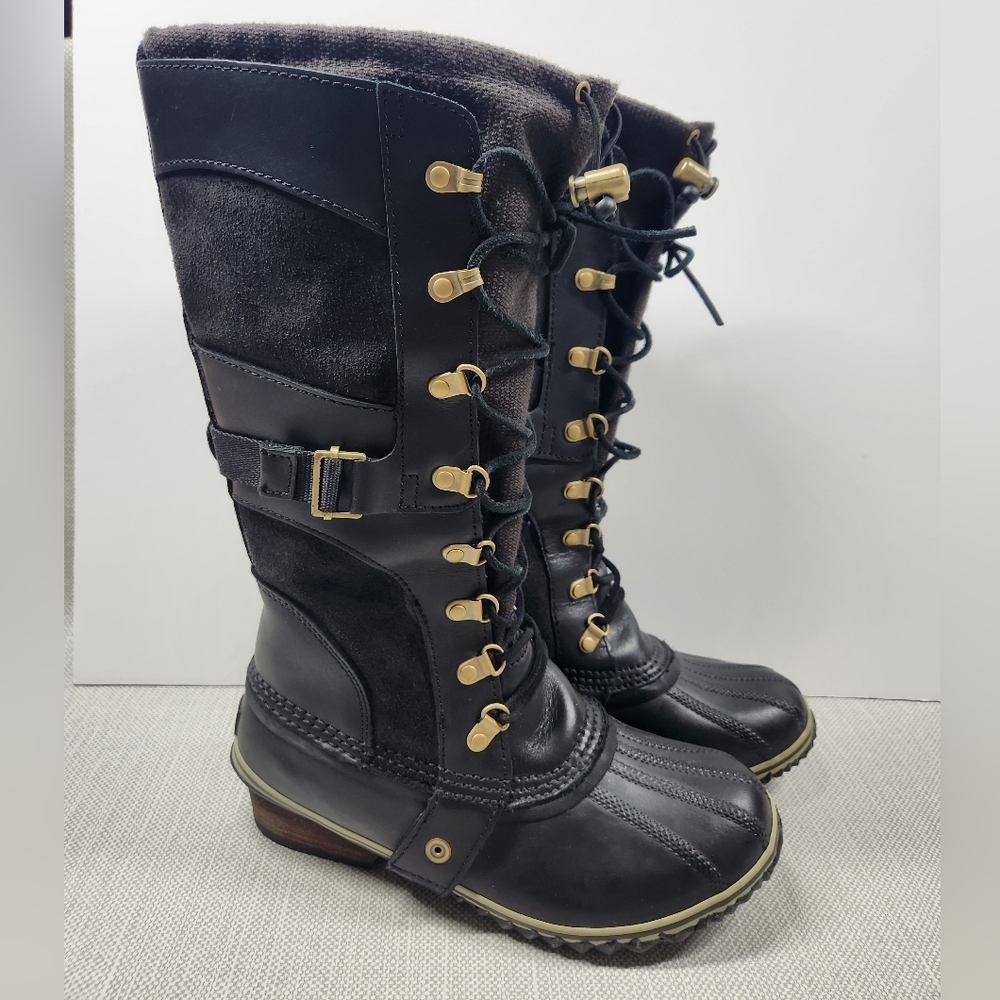 Sorel conquest Carly size 8 winter rain waterproof boots